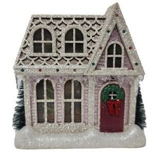 Bath & Body Works Holiday House Cottage Wallflower Light Up Plug In